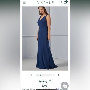 Amsale Sydney Bridesmaid’s Dress